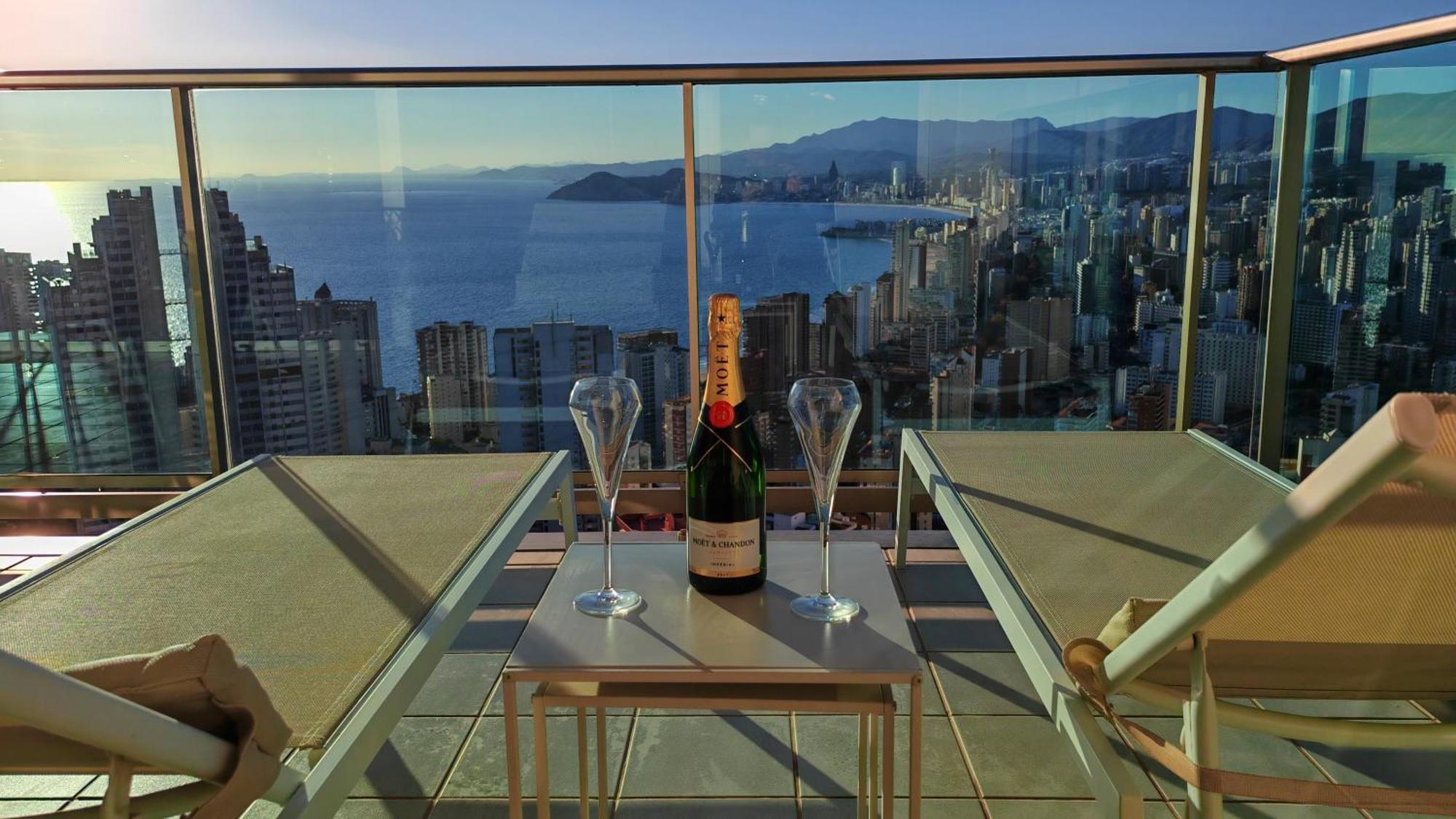 Ferienwohnung Skyline Floor 28 Sea Views Benidorm Exterior foto