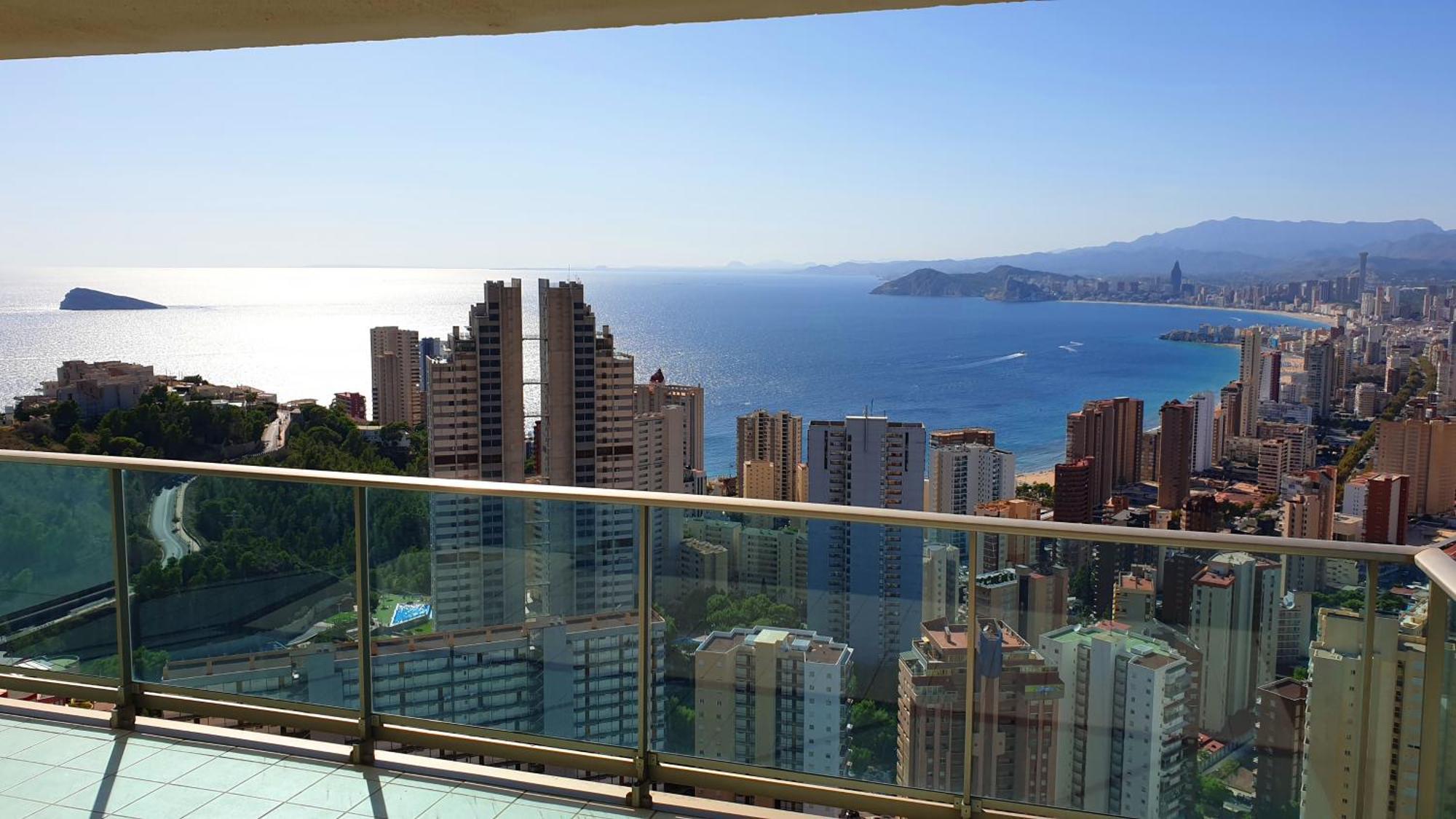 Ferienwohnung Skyline Floor 28 Sea Views Benidorm Exterior foto