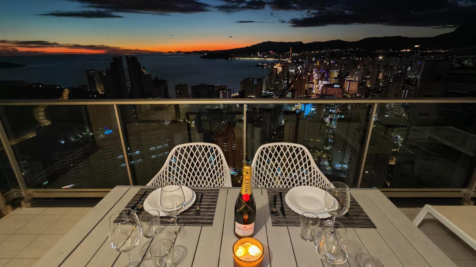 Ferienwohnung Skyline Floor 28 Sea Views Benidorm Exterior foto