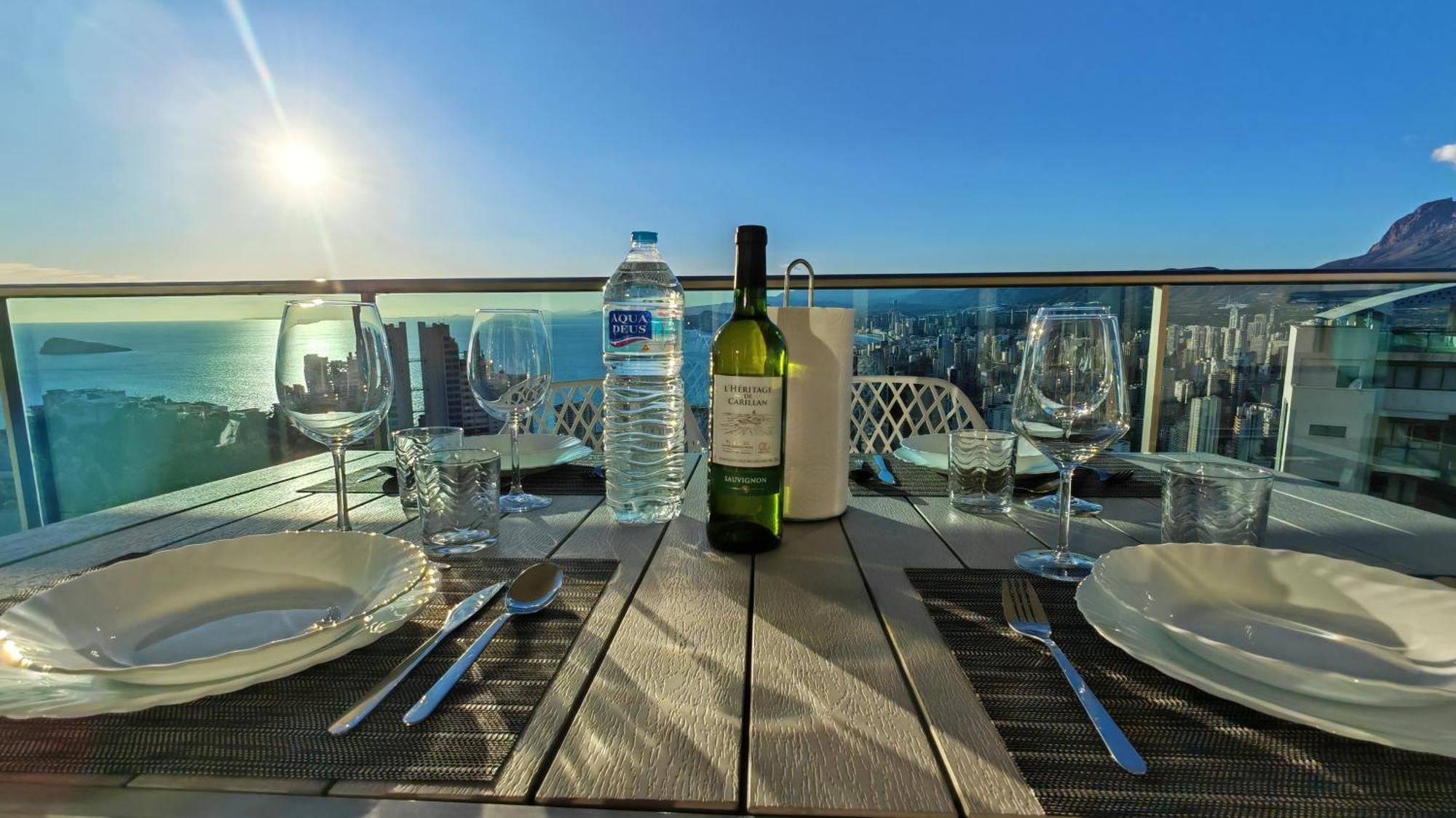Ferienwohnung Skyline Floor 28 Sea Views Benidorm Exterior foto