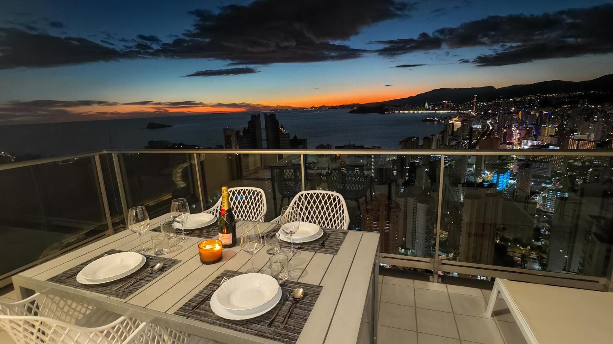 Ferienwohnung Skyline Floor 28 Sea Views Benidorm Exterior foto