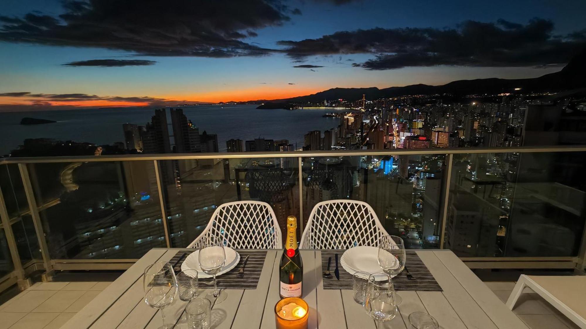 Ferienwohnung Skyline Floor 28 Sea Views Benidorm Exterior foto