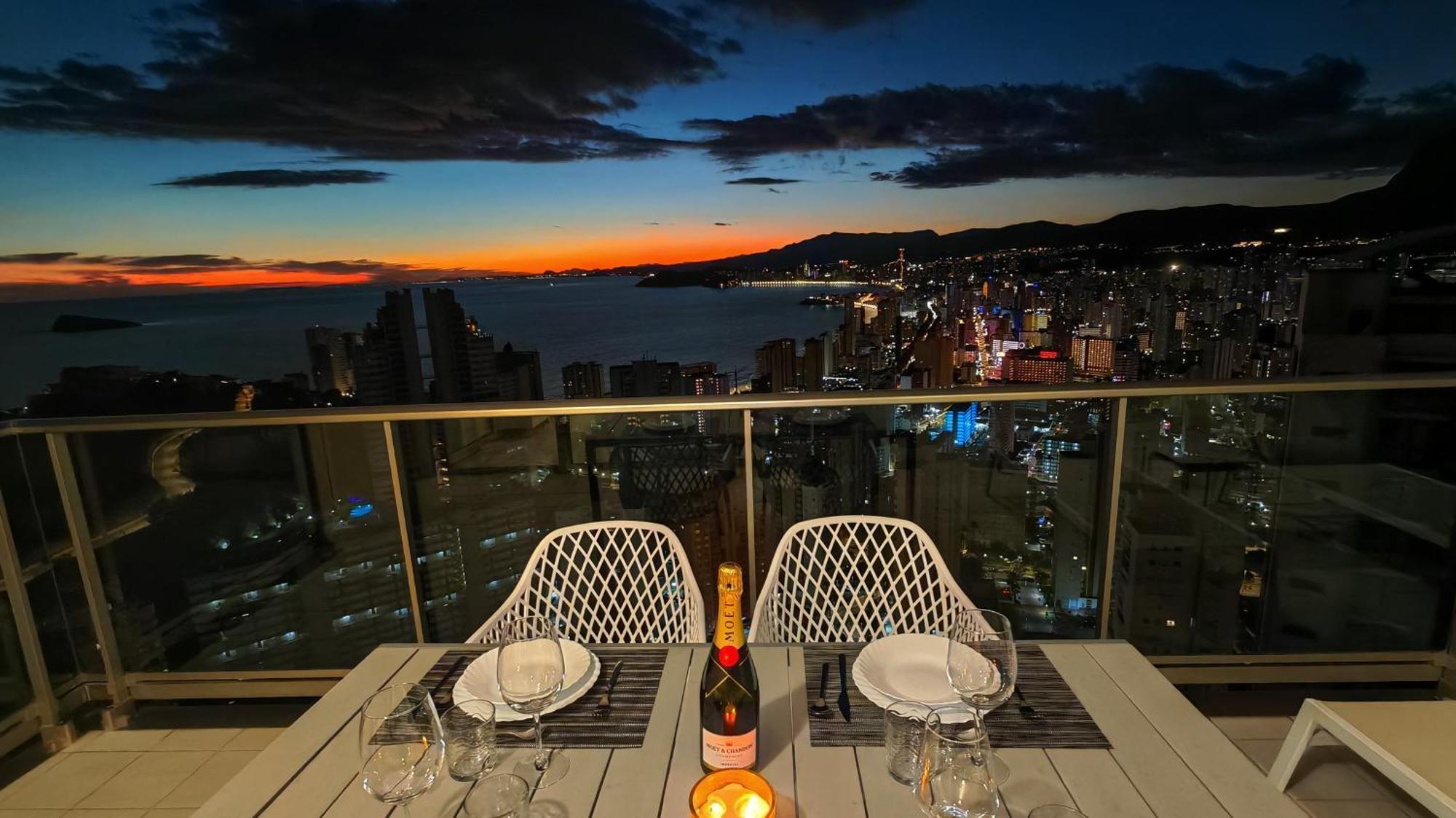 Ferienwohnung Skyline Floor 28 Sea Views Benidorm Exterior foto
