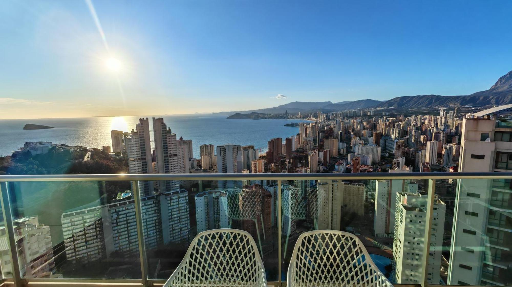 Ferienwohnung Skyline Floor 28 Sea Views Benidorm Exterior foto