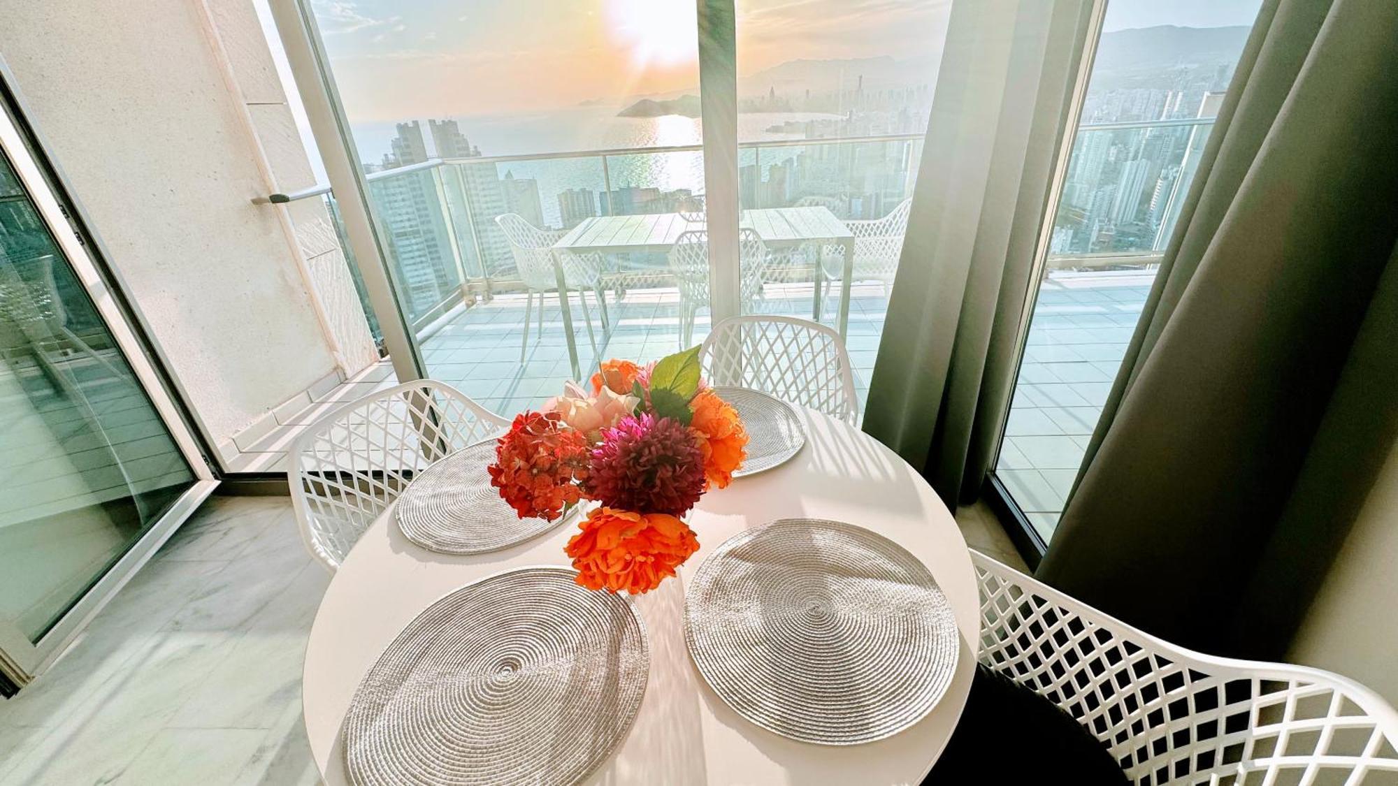 Ferienwohnung Skyline Floor 28 Sea Views Benidorm Exterior foto