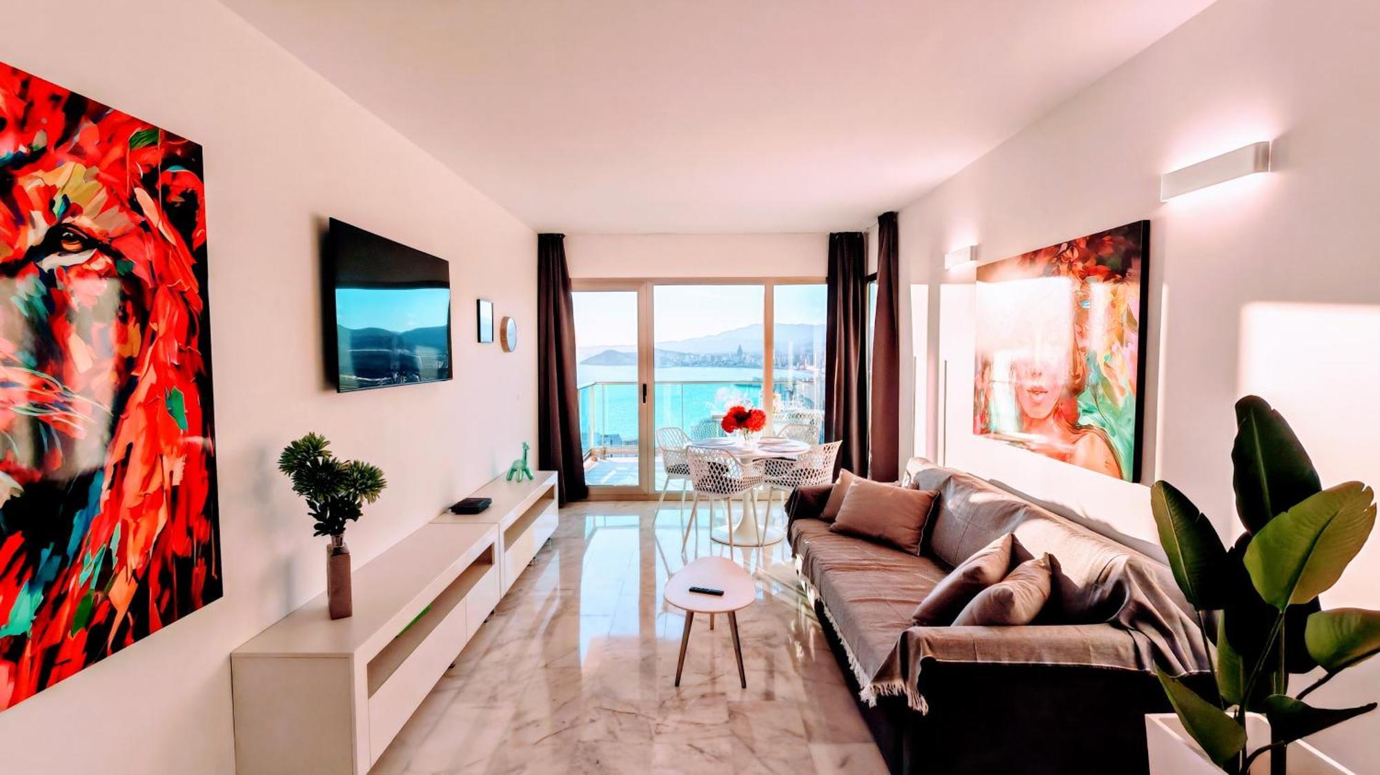 Ferienwohnung Skyline Floor 28 Sea Views Benidorm Exterior foto