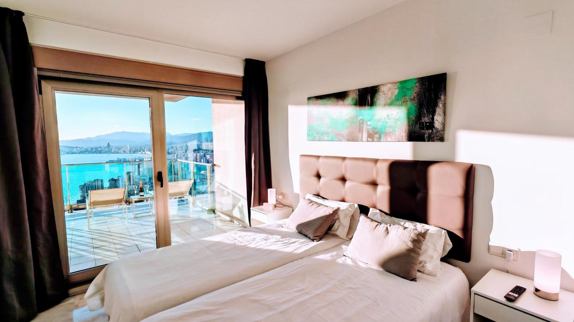 Ferienwohnung Skyline Floor 28 Sea Views Benidorm Exterior foto