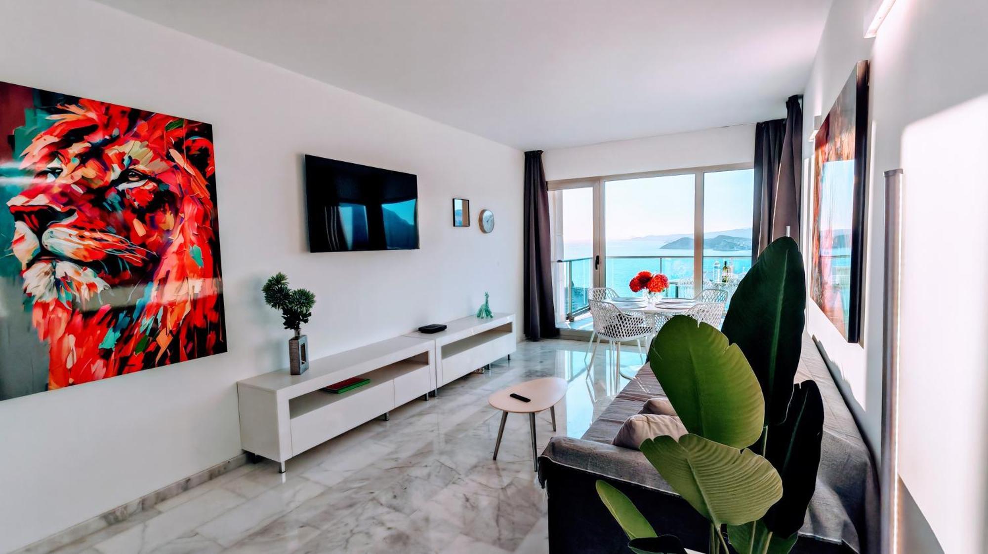 Ferienwohnung Skyline Floor 28 Sea Views Benidorm Exterior foto